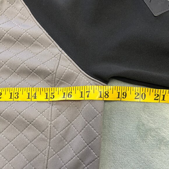 The North Face Jacket Womens Small Quilted Gray Black Full Zip Running Outdoors - Picture 11 of 15